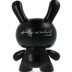 Andy Warhol Fright Wig Self-Portrait 8" Masterpiece Dunny - Monochrome Edition