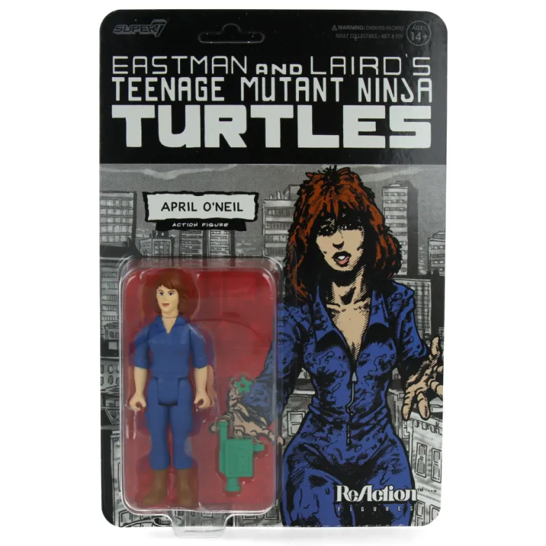 April O'Neil (Comic Color) - Tortues Ninja - ReAction Figures wave 11