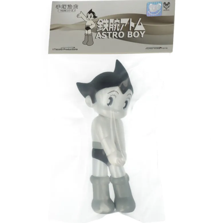 Astro Boy - Shy - Openened Eyes - Black and White Version