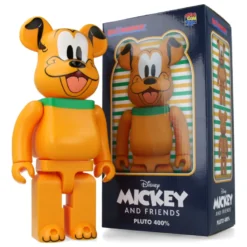 400% Beabrick Pluto (Mickey Mouse & Friends)