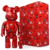400% + 100% Bearbrick BUCK-TICK Hisashi Imai Red Ver.