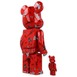 400% + 100% Bearbrick BUCK-TICK Hisashi Imai Red Ver.