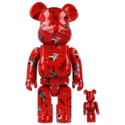 400% + 100% Bearbrick BUCK-TICK Hisashi Imai Red Ver.