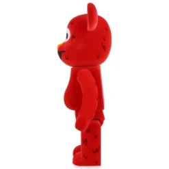 400% + 100% Bearbrick Elmo Flocky Ver.