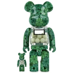 400% + 100% Bearbrick Euphorbia Obesa