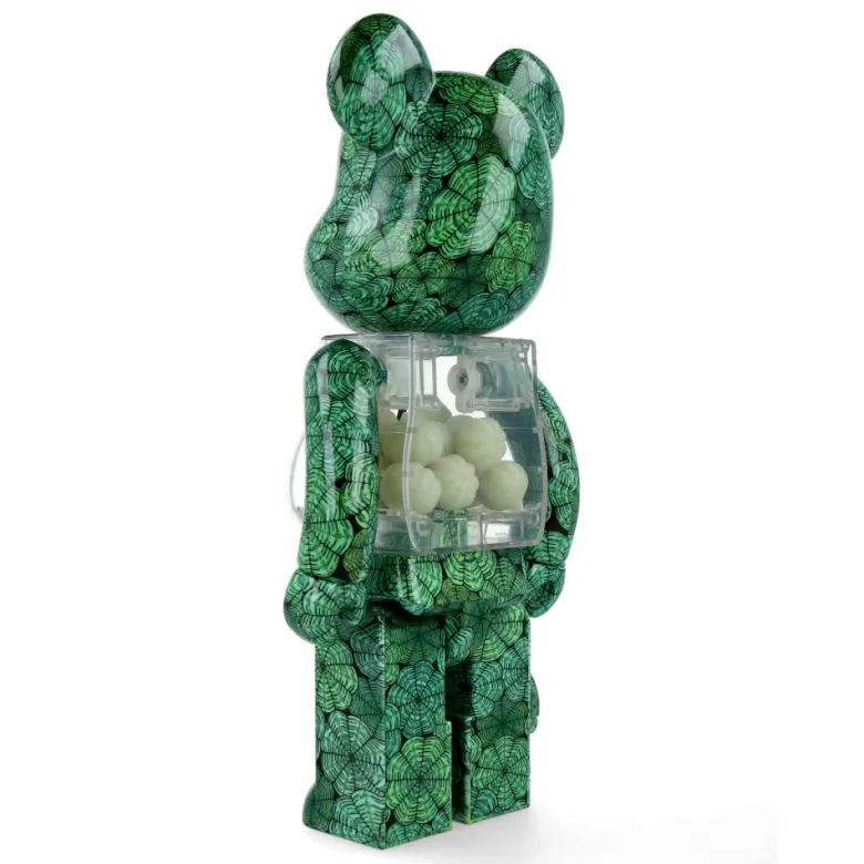 400% + 100% Bearbrick Euphorbia Obesa