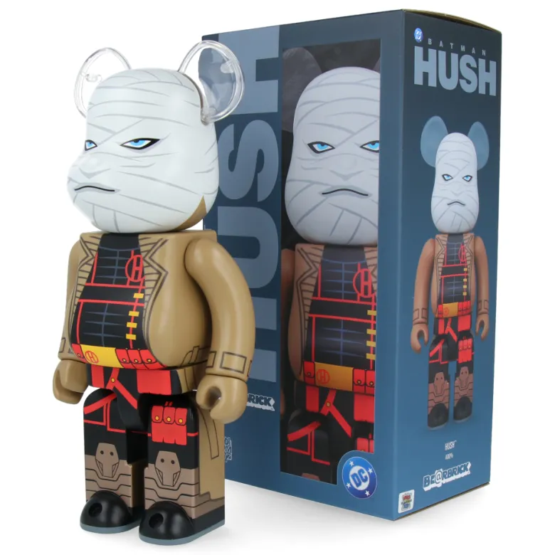 400% Bearbrick Hush (Batman : Hush Ver.)
