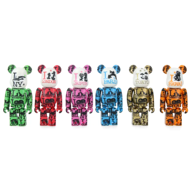 Bearbrick Isetan - Caperino and Peperone – A Round World (set of 6 pcs)