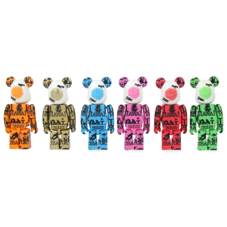 Bearbrick Isetan - Caperino and Peperone – A Round World (set of 6 pcs)