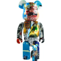 400% + 100% Bearbrick Jean-Michel Basquiat Special