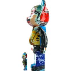 400% + 100% Bearbrick Jean-Michel Basquiat Special