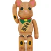 1000% Bearbrick Karimoku Maneki Neko