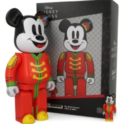 400% + 100% Bearbrick Mickey Mouse The Band Concert