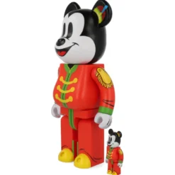400% + 100% Bearbrick Mickey Mouse The Band Concert