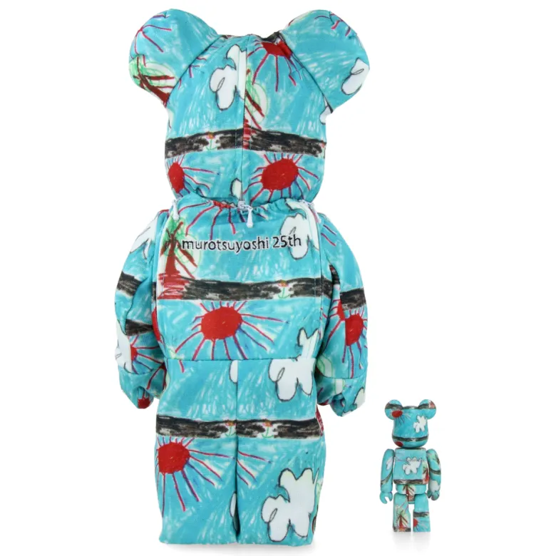 400% + 100% Bearbrick Murotsuyoshi (3 pcs)