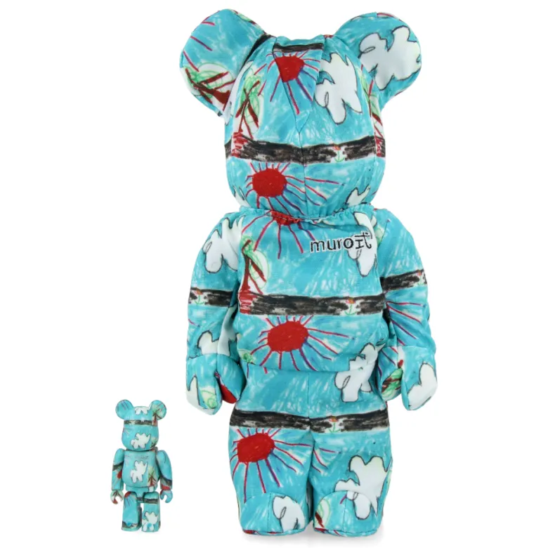 400% + 100% Bearbrick Murotsuyoshi (3 pcs)