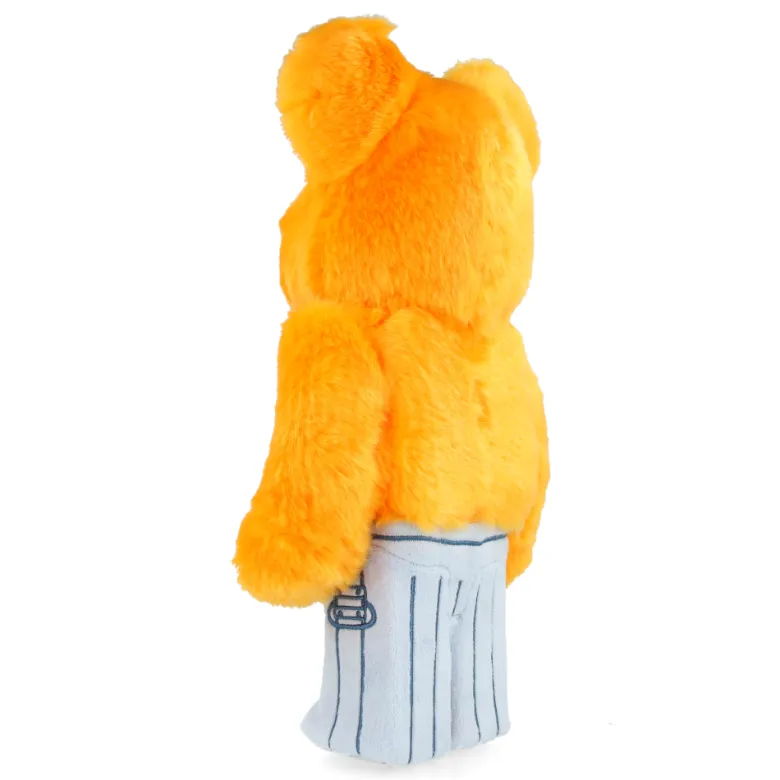 400% Bearbrick Oscar the Grouch - Costume Version (Orange) - Sesame Street