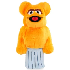 400% Bearbrick Oscar the Grouch - Costume Version (Orange) - Sesame Street