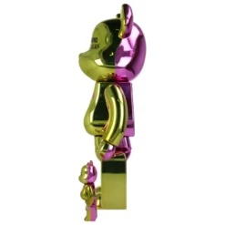 400% + 100% Bearbrick Sex Pistols - Never Mind the Bollocks - Chrome Ver.