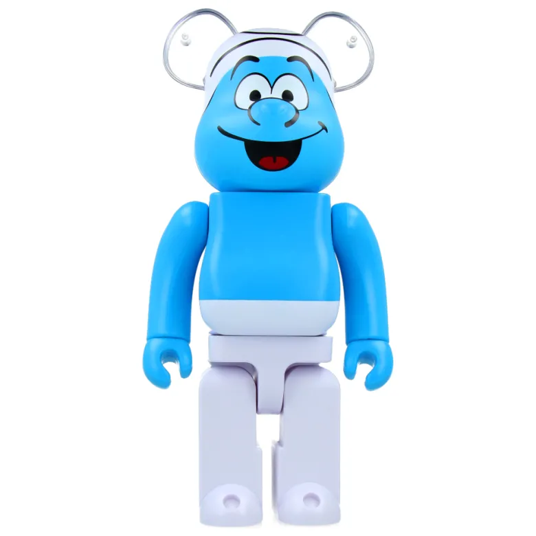 400% Bearbrick Smurf