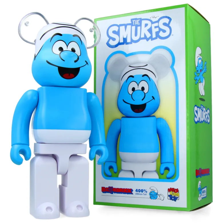 400% Bearbrick Smurf