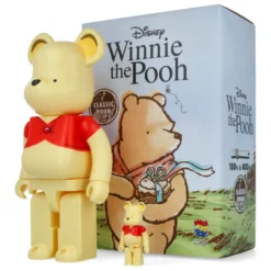 400% + 100% Bearbrick Winnie the Pooh - Classic Pooh Ver.