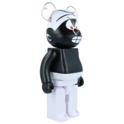 400% Black Bearbrick Smurf