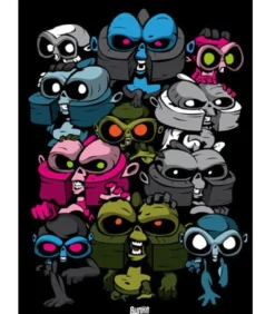 Bunka - Monkeys and Kongs Print