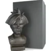 CERAMICK Andy Warhol Bust 80s ASH GOLD