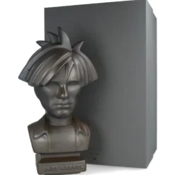 CERAMICK Andy Warhol Bust 80s ASH GOLD