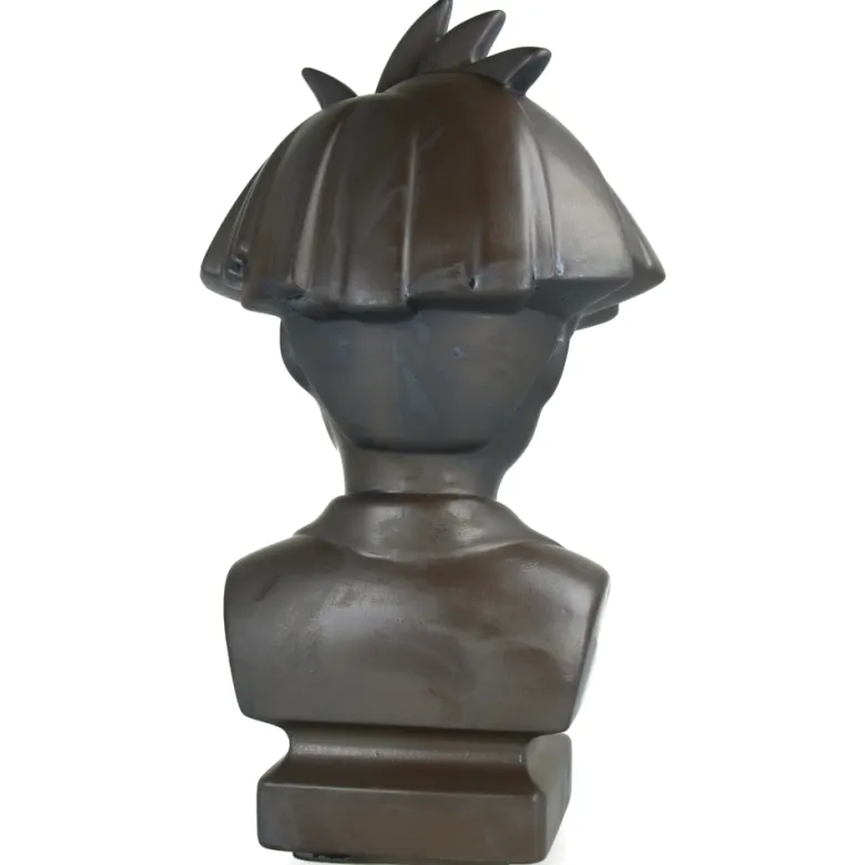 CERAMICK Andy Warhol Bust 80s ASH GOLD
