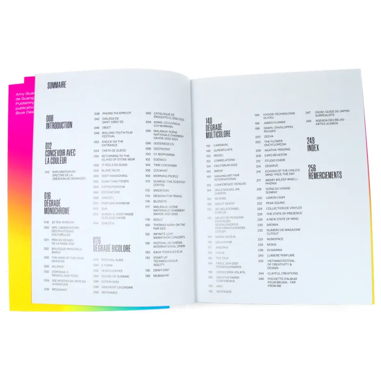 Concevoir avec la Couleur: le Dégradé dans le Design Graphique