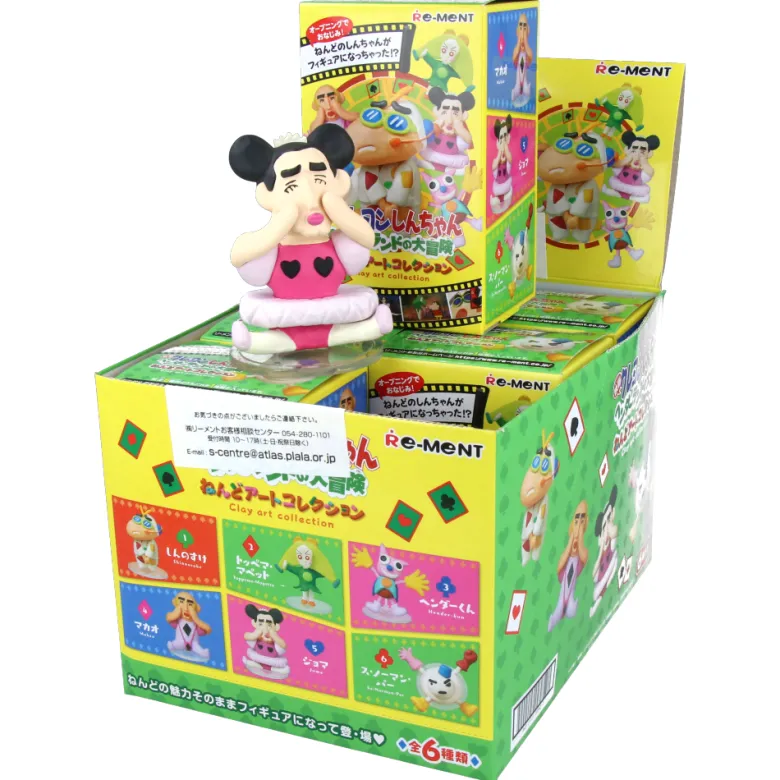 Crayon Shin-Chan Mini Figurines - Display (6 pcs)