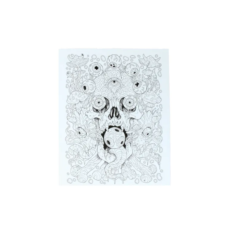Dark Art Nightmare : A Horror Coloring Book