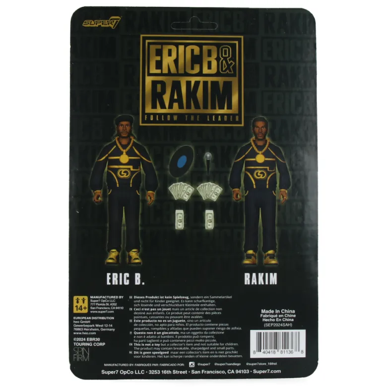 Eric B & Rakim - Follow the Leader - ReAction Figures
