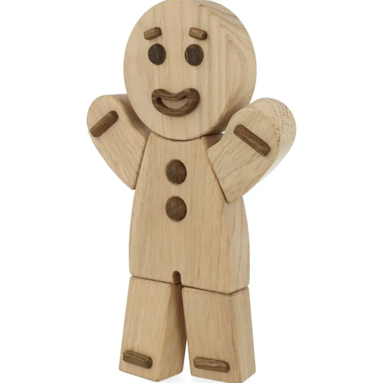 Gingerbread Man Natural Oak - Small