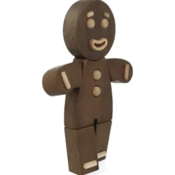 Gingerbread Man Smoked Stained Oak - Small