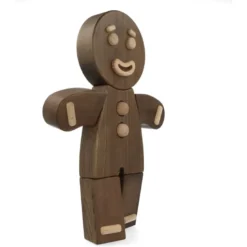 Gingerbread Man Smoke Stained Oak - Large