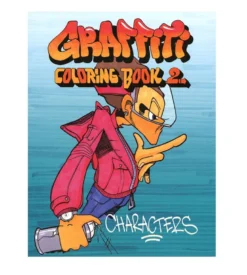 Graffiti Coloring Book 2 : Characters