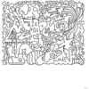 Graffiti Style Coloring Book