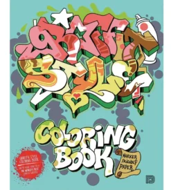 Graffiti Style Coloring Book