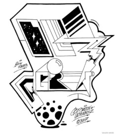 Graffiti Style Coloring Book
