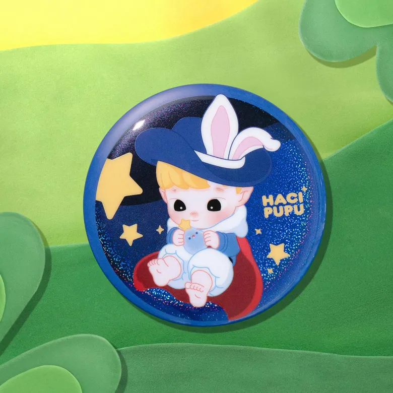 Hacipupu Adventures in the Woods series Tinplate Badge Blind Box