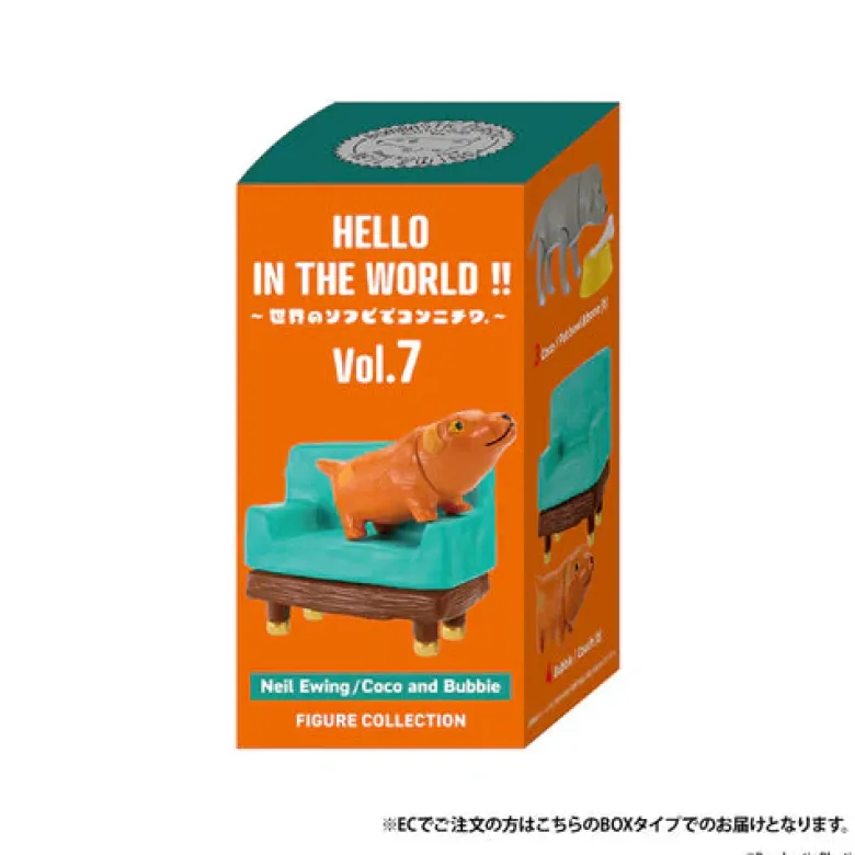 HELLO IN THE WORLD !! Vol.7 Neil Ewing/Coco and Bubbie Figure Collection