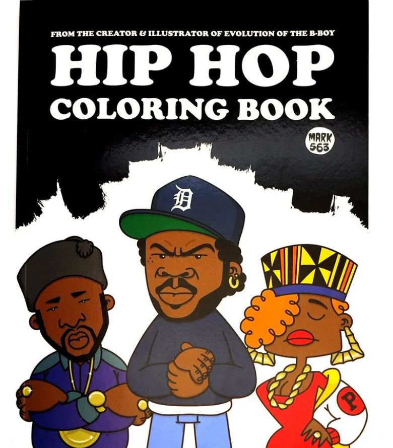 Hip hop coloring book