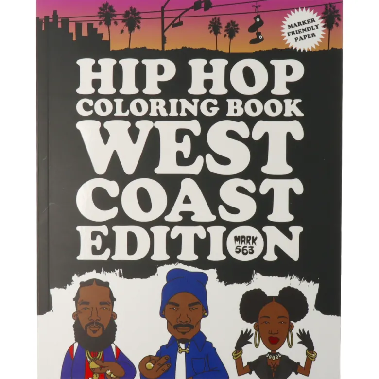 Hip Hop Coloring Book : West Coast Edition