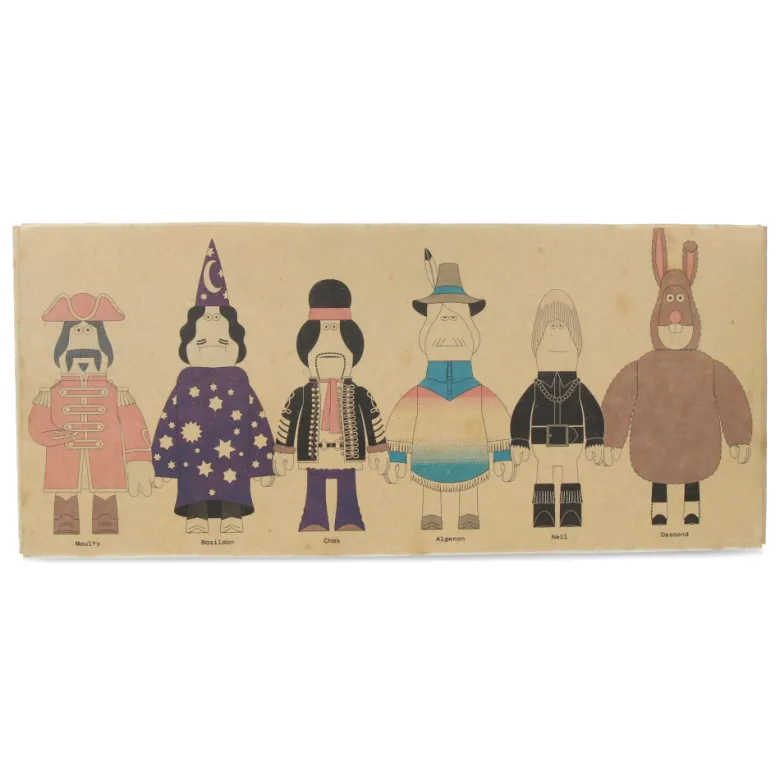 James Jarvis In-Crowd Major Moultys Amazing Magical Plastic Band (set - 6 pcs)