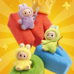 Labubu (The Monsters) - Pin for Love Series - Plush Pendant Blind Box (N-Z)