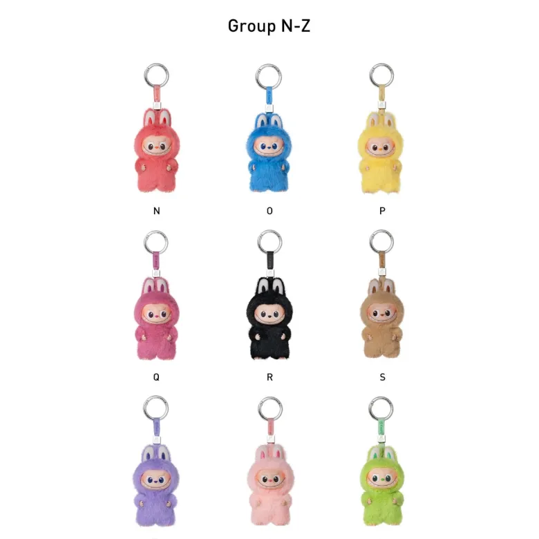 Labubu (The Monsters) - Pin for Love Series - Plush Pendant Blind Box (N-Z)