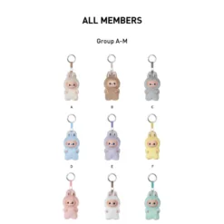 Labubu (The Monsters) - Pin for Love Series - Plush Pendant Blind Box (A-M)